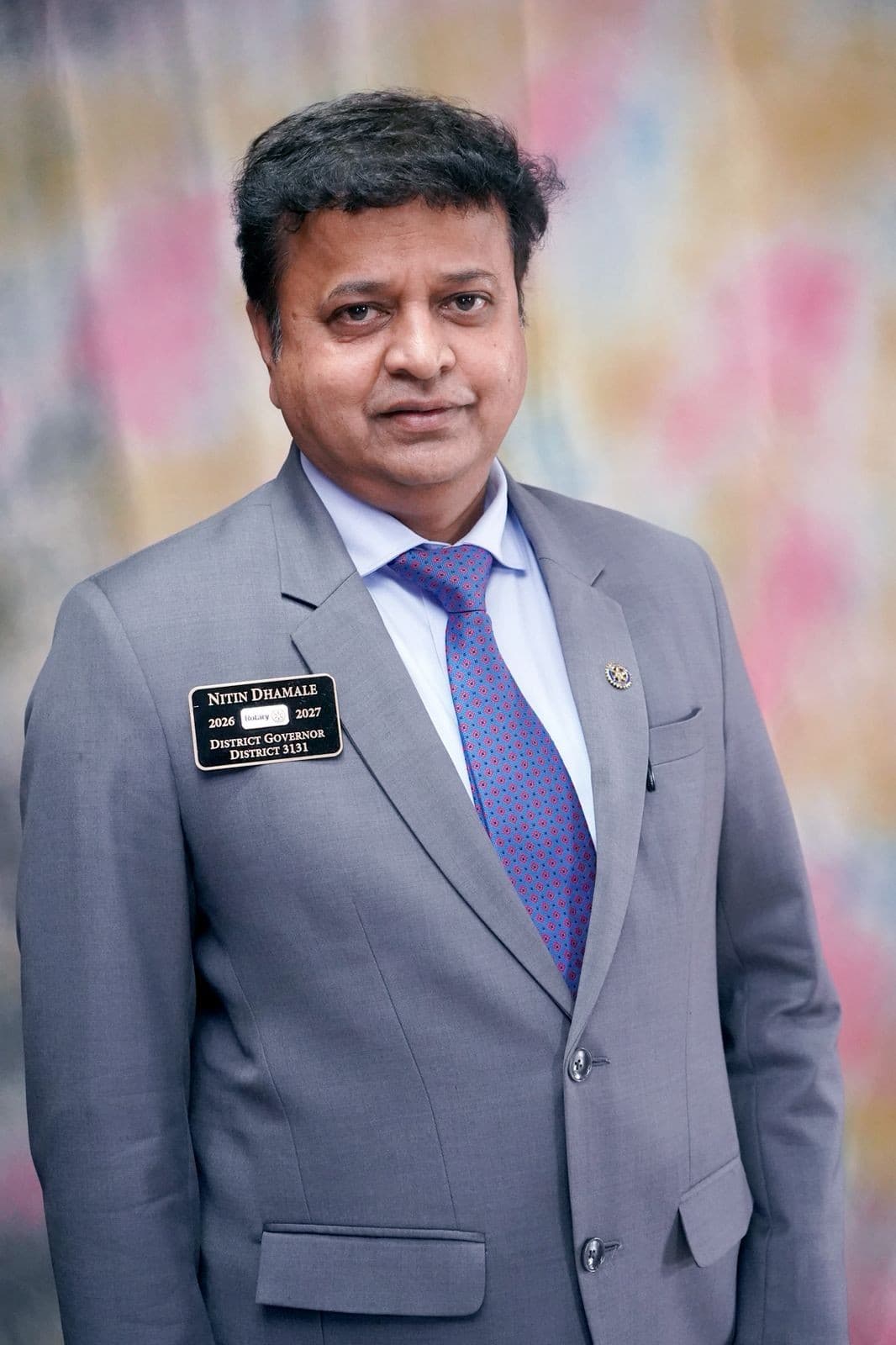 Portrait of Rtn. Nitin S. Dhamale